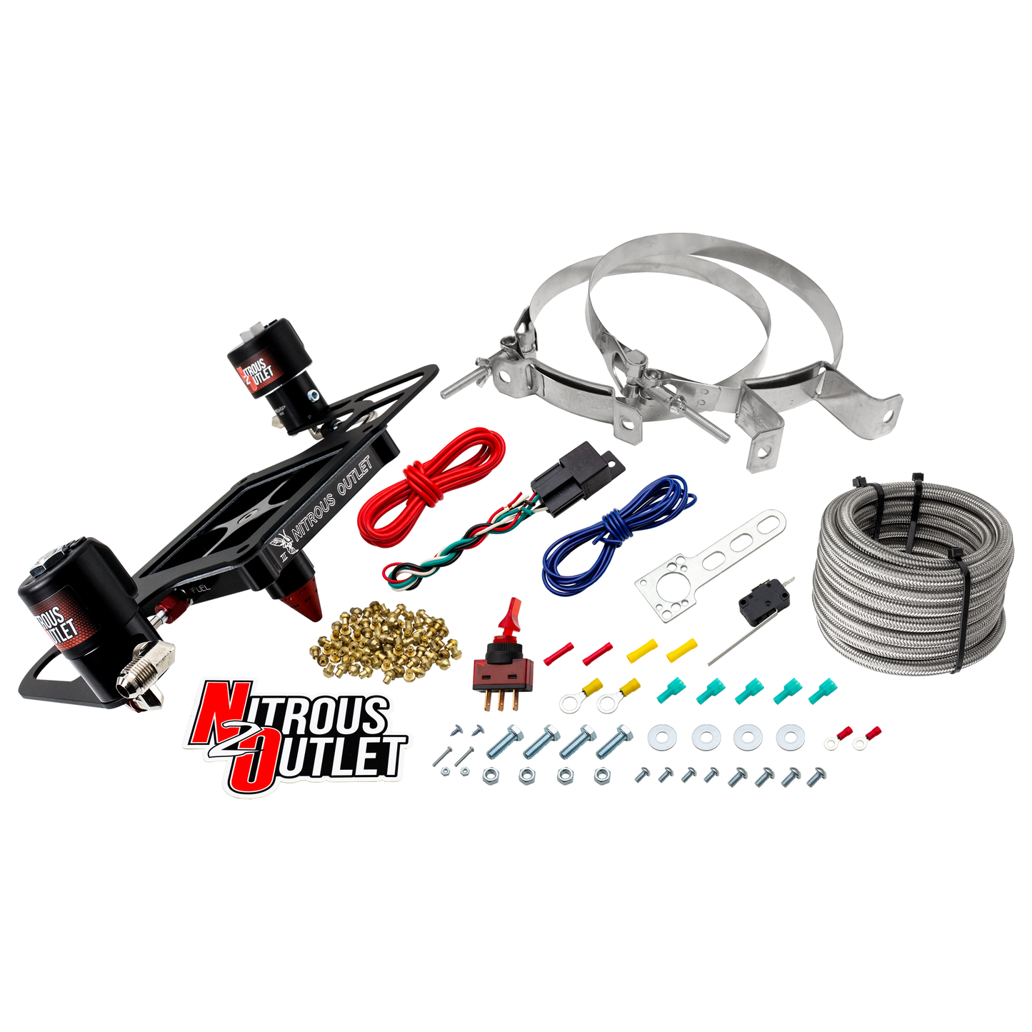 Stinger 3 Race Wet 4500 Boomerang Nitrous Plate System