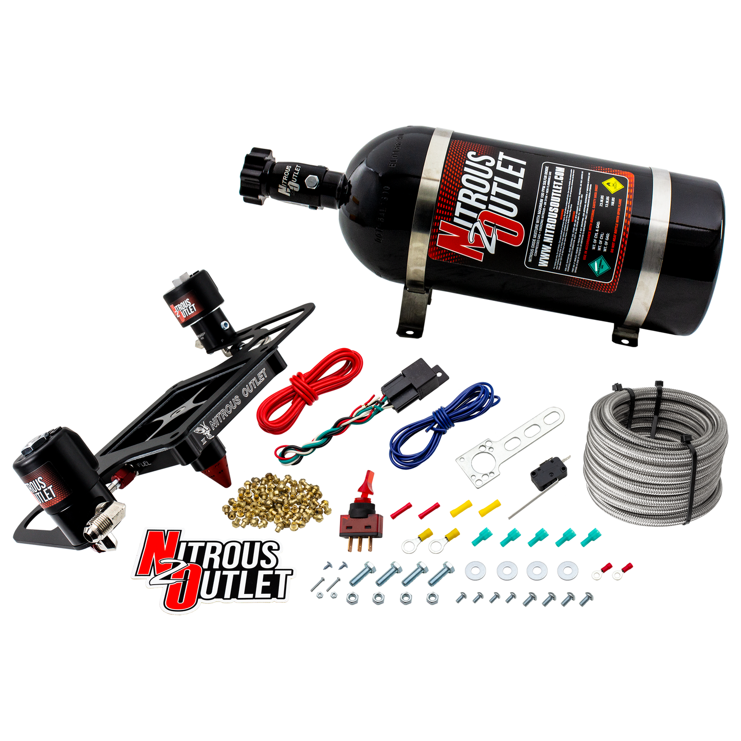 Stinger 3 Race Wet 4500 Boomerang Nitrous Plate System