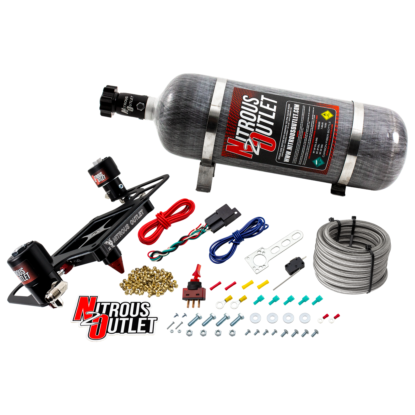 Stinger 3 Race Wet 4500 Boomerang Nitrous Plate System