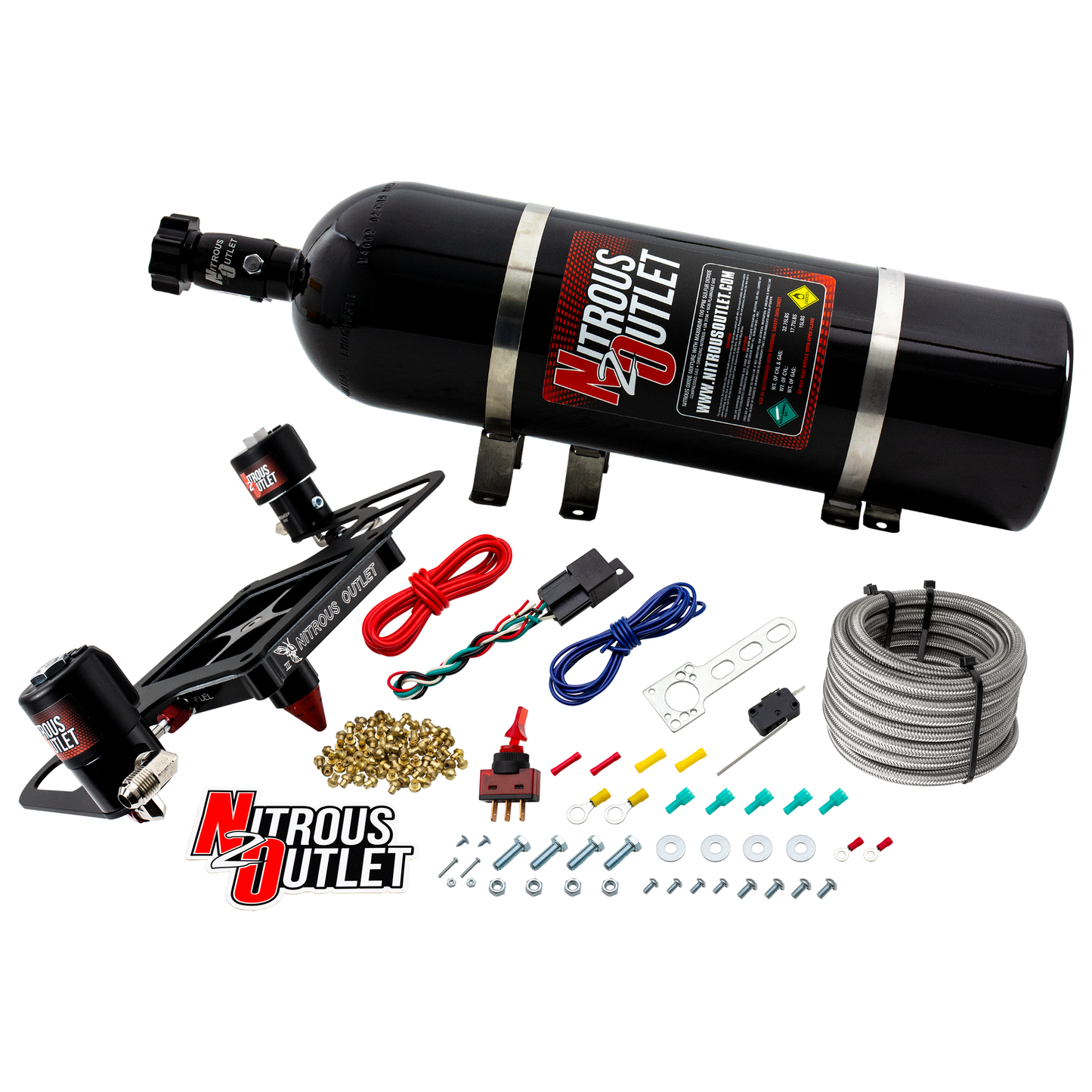 Stinger 3 Race Wet 4500 Boomerang Nitrous Plate System