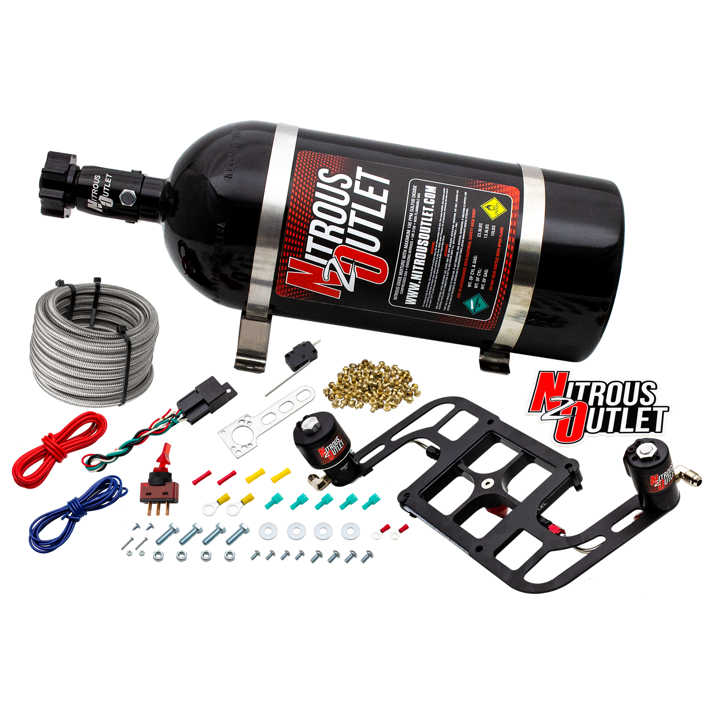 Stinger 4 Race Wet 4500 Boomerang Nitrous Plate System