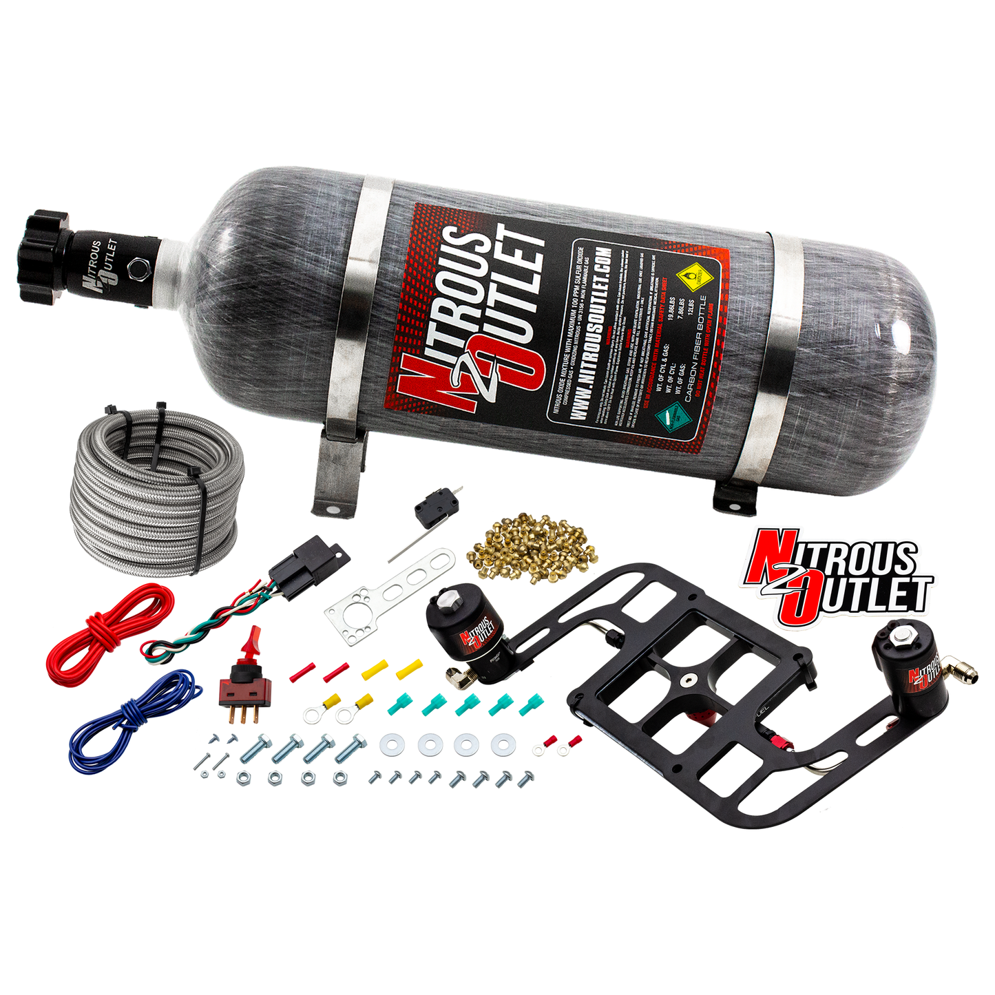Stinger 4 Race Wet 4500 Boomerang Nitrous Plate System