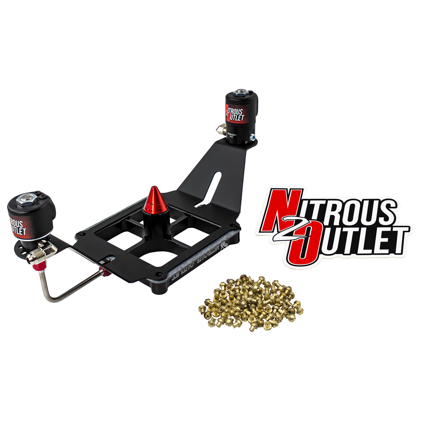 Stinger 3 Standard Wet 4500 Deep Break Solenoids Forward Nitrous Plate Conversion