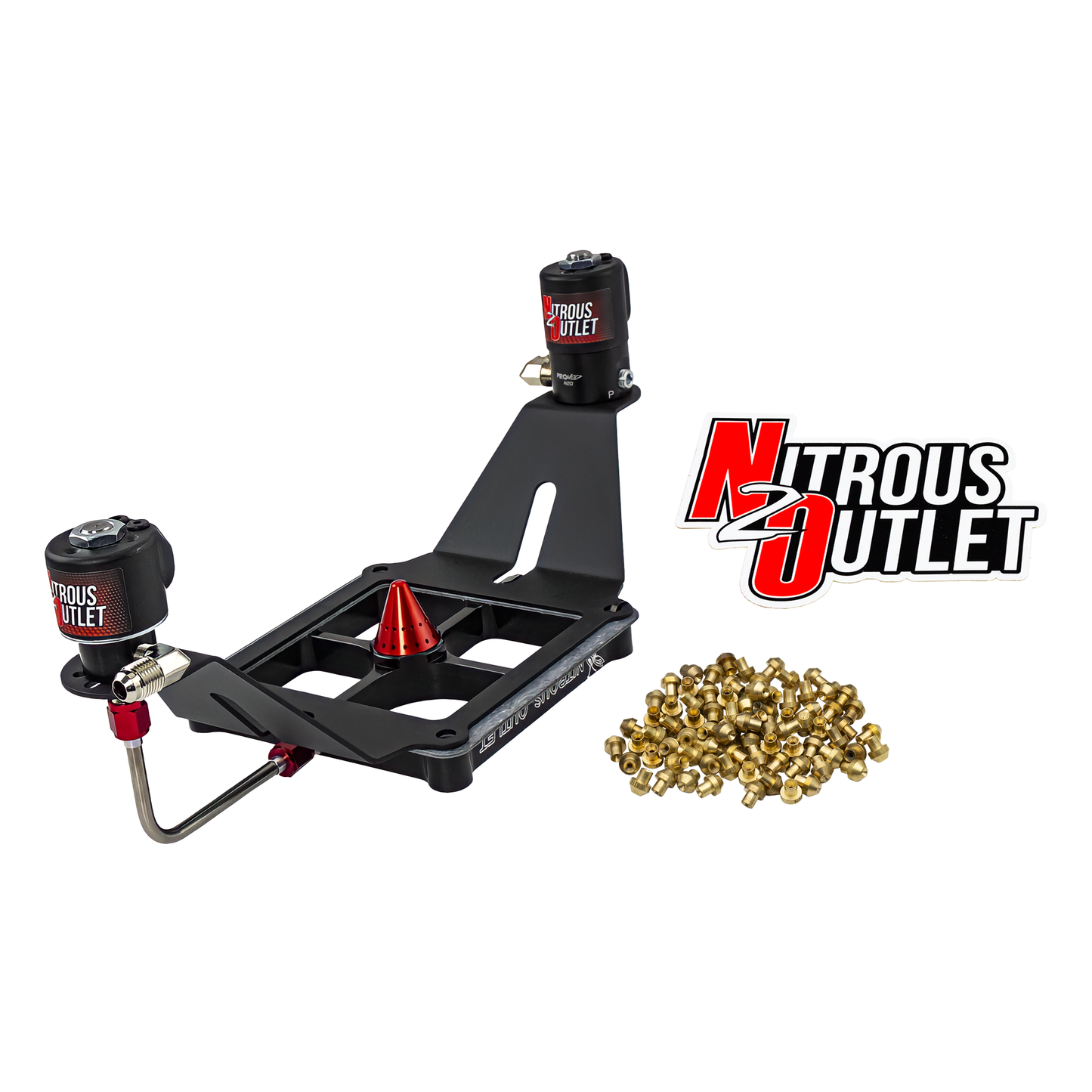Stinger 2 Standard Wet 4500 Deep Break Solenoids Forward Nitrous Plate Conversion