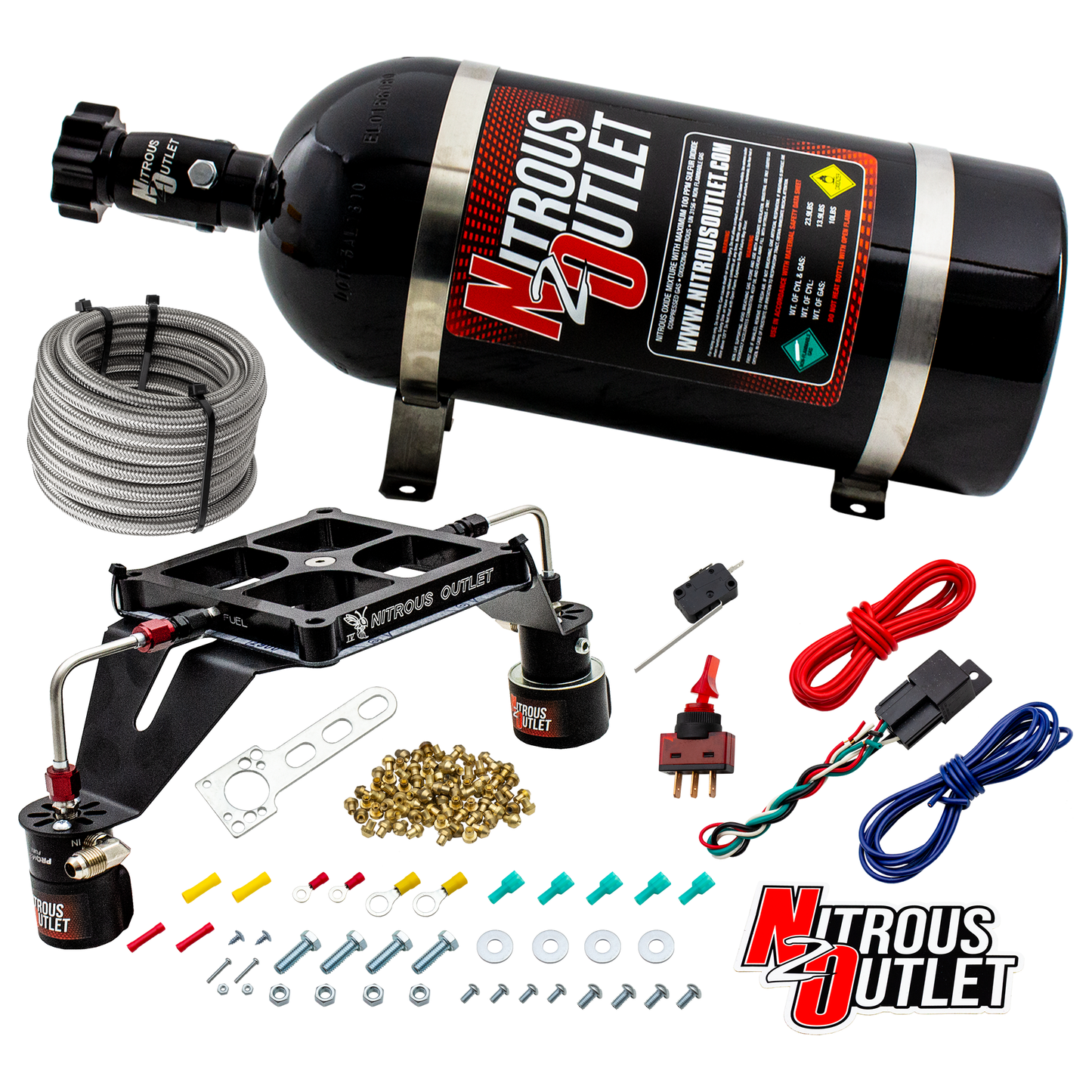 Stinger 4 Race Wet 4500 Deep Break Nitrous Plate System