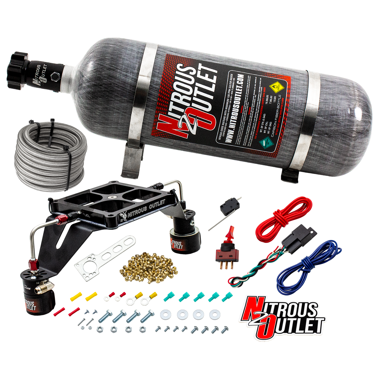 Stinger 4 Race Wet 4500 Deep Break Nitrous Plate System