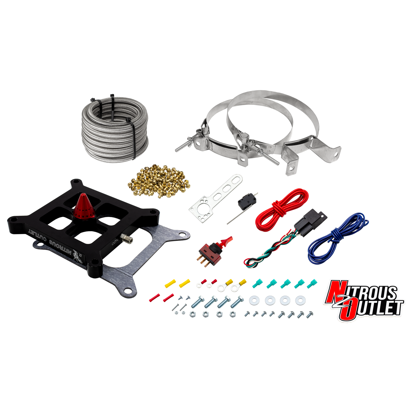 Stinger 2 Race Dry 4150 Nitrous Plate System