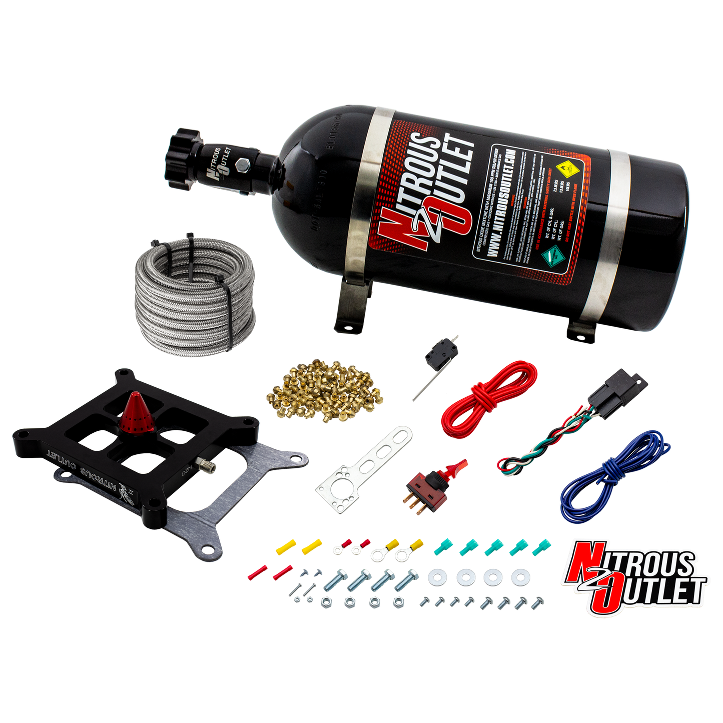 Stinger 2 Race Dry 4150 Nitrous Plate System