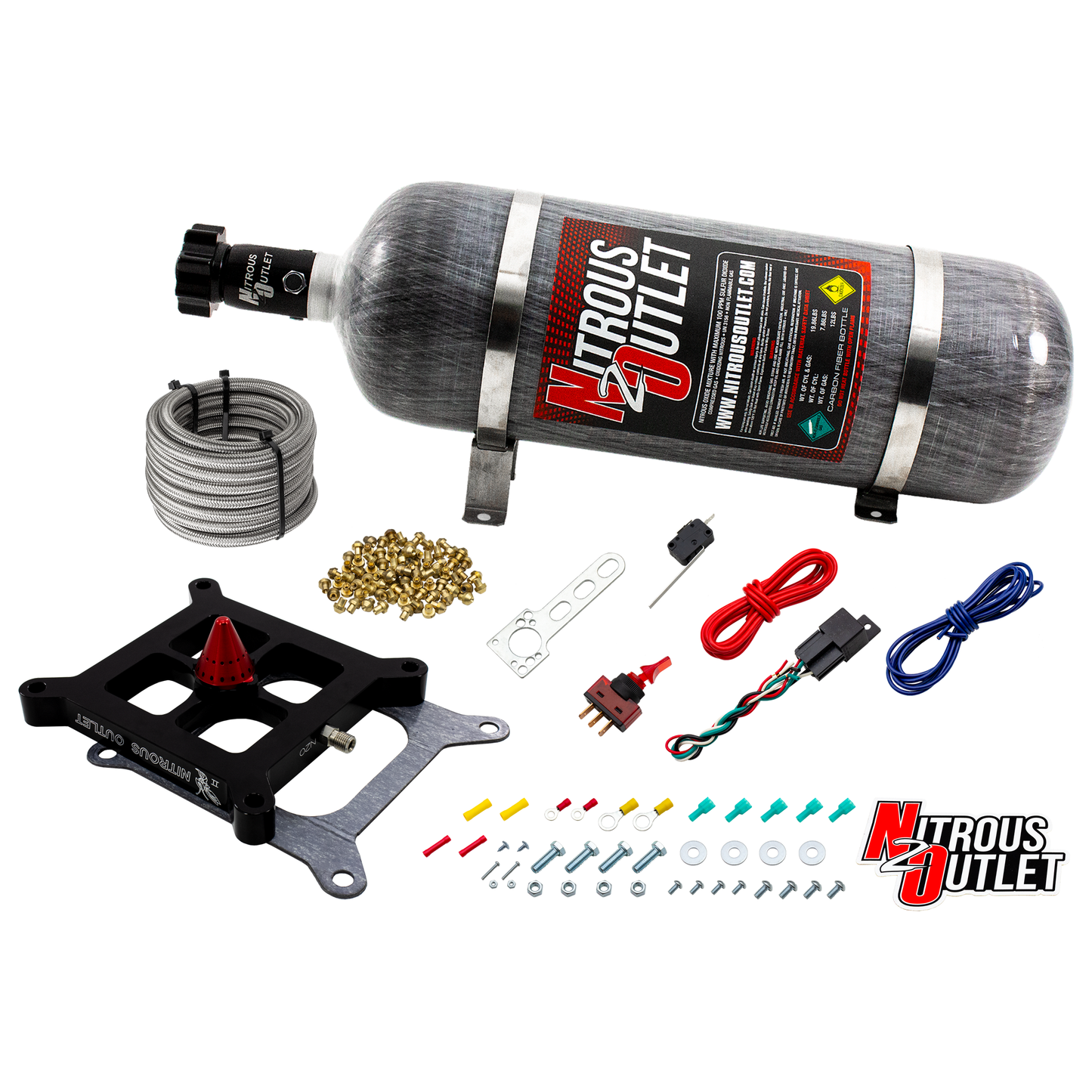 Stinger 2 Race Dry 4150 Nitrous Plate System