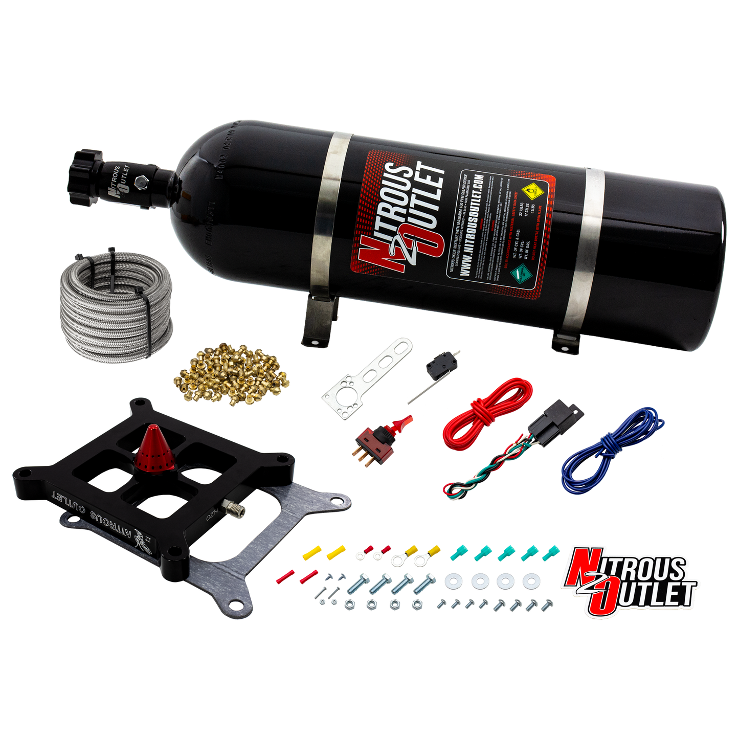 Stinger 2 Race Dry 4150 Nitrous Plate System
