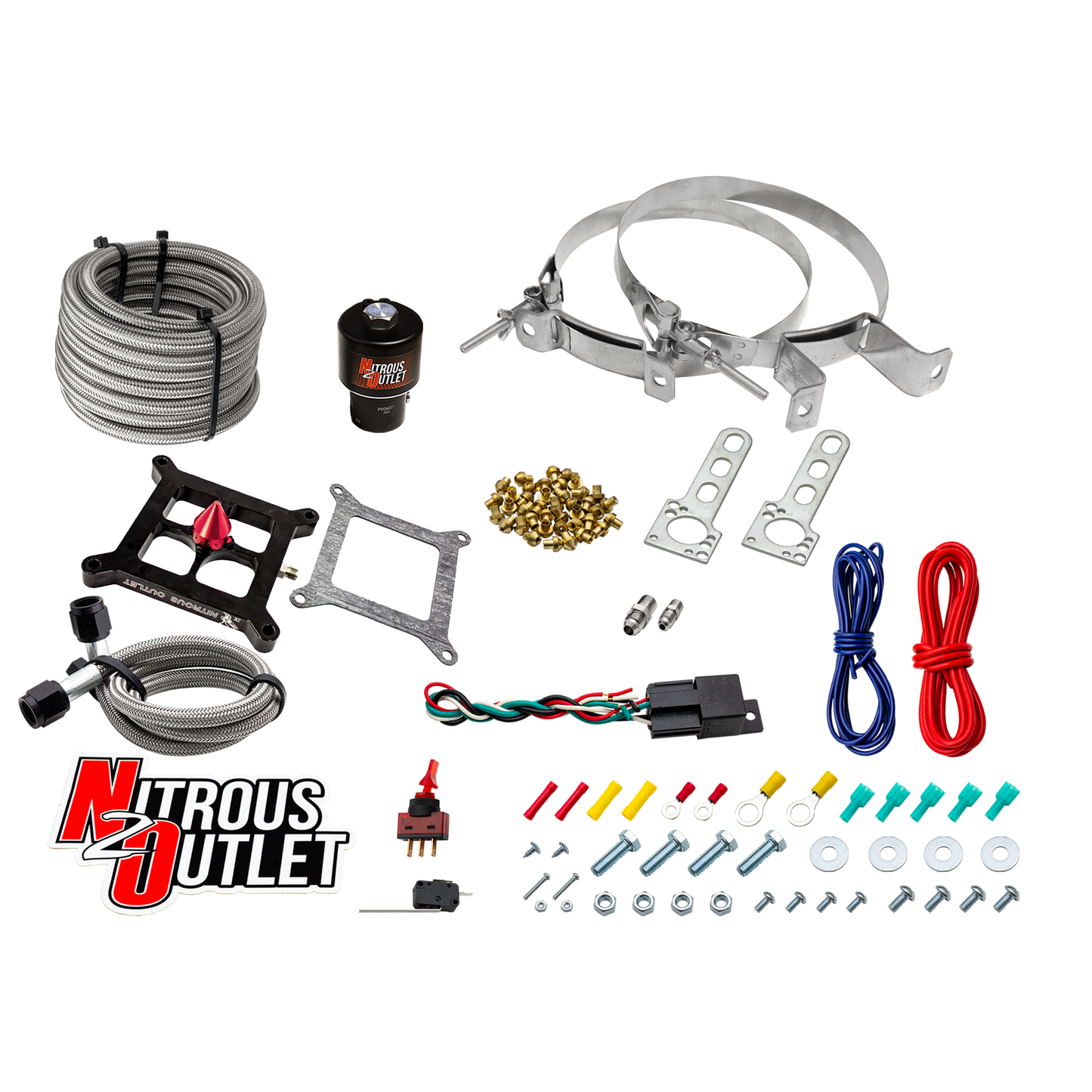 Stinger 4 Race Dry 4150 Nitrous Plate System