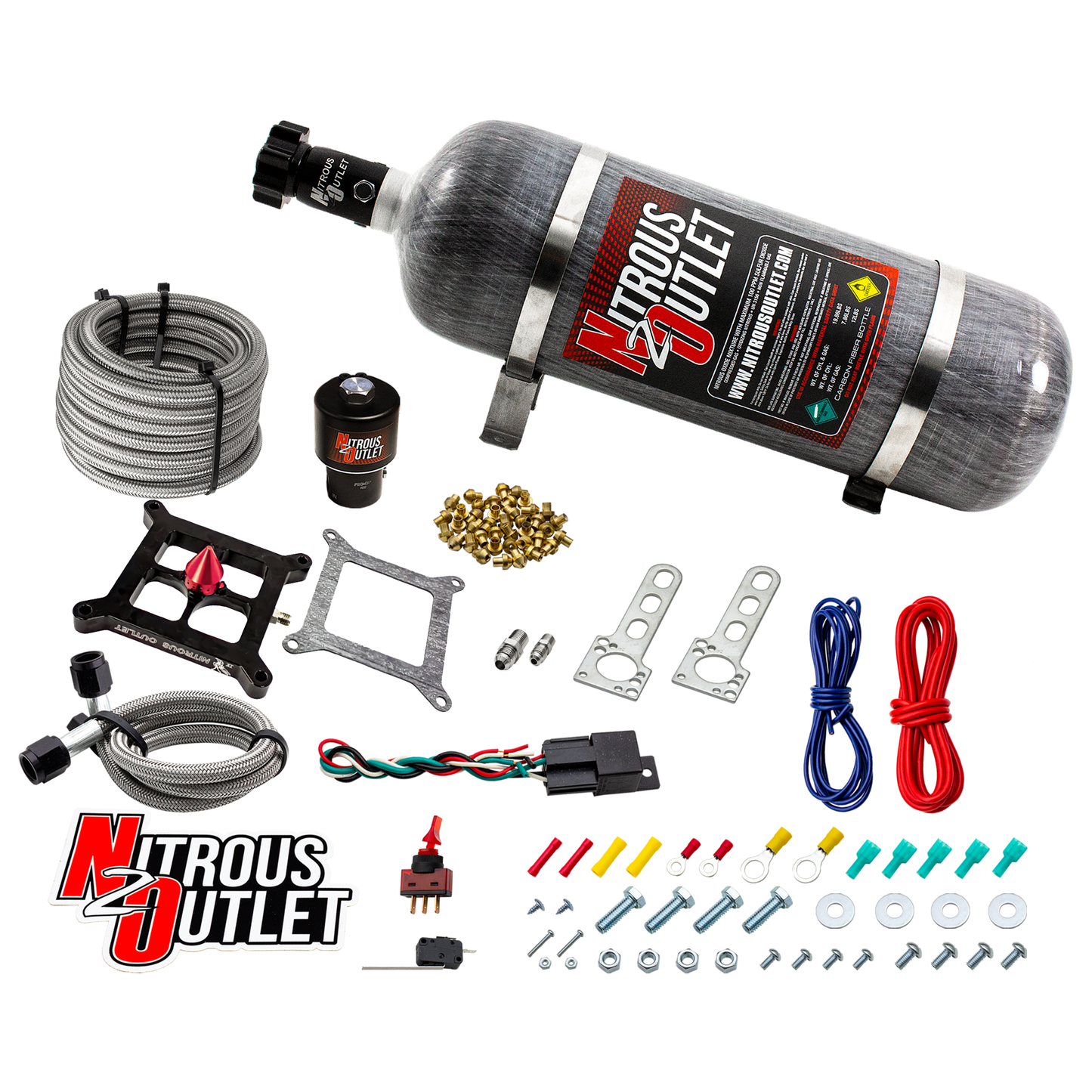 Stinger 4 Race Dry 4150 Nitrous Plate System
