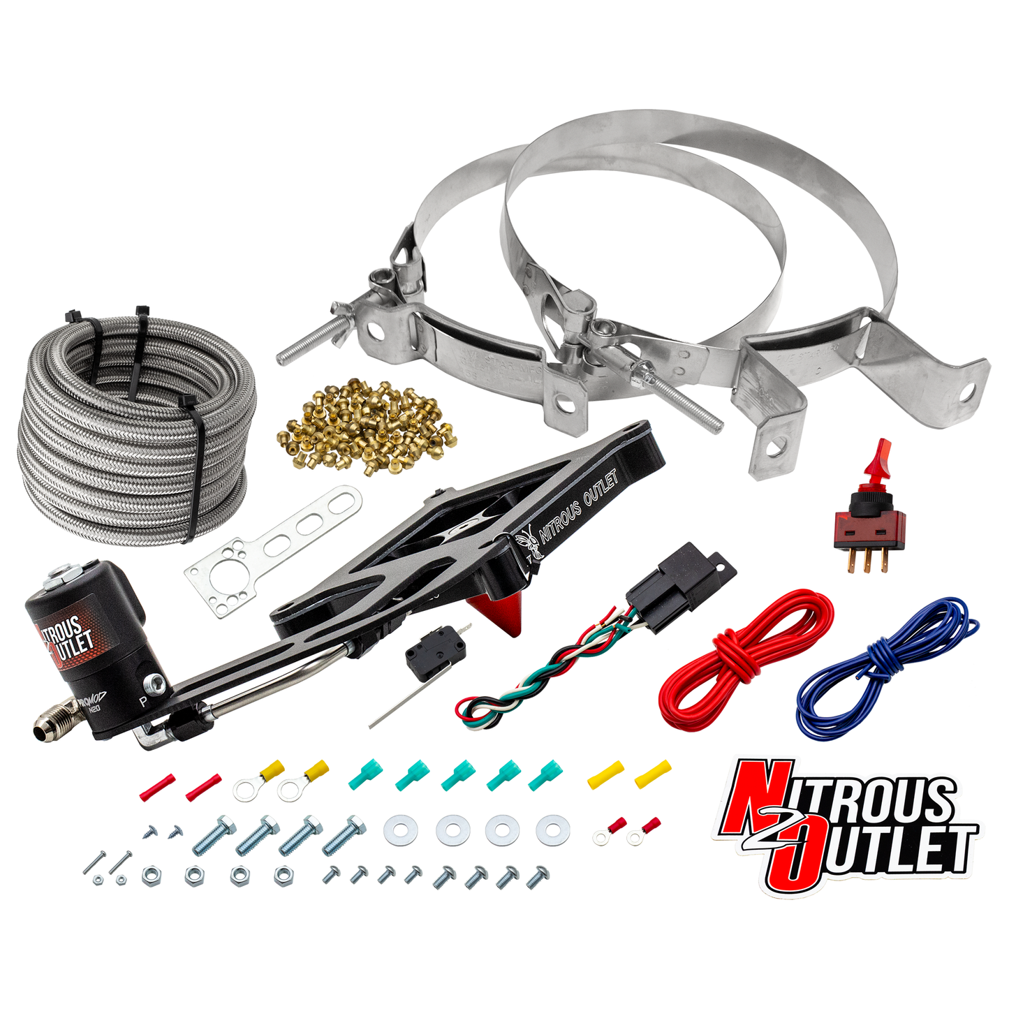 Stinger 2 Standard Dry 4150 Boomerang Nitrous Plate System