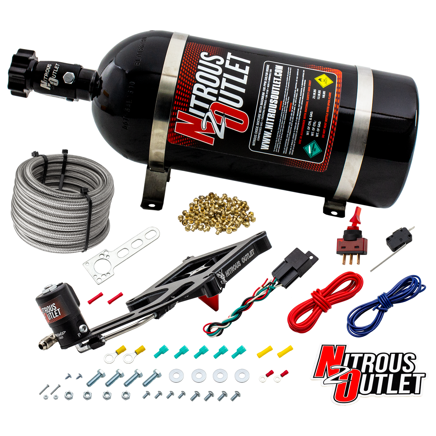Stinger 2 Standard Dry 4150 Boomerang Nitrous Plate System