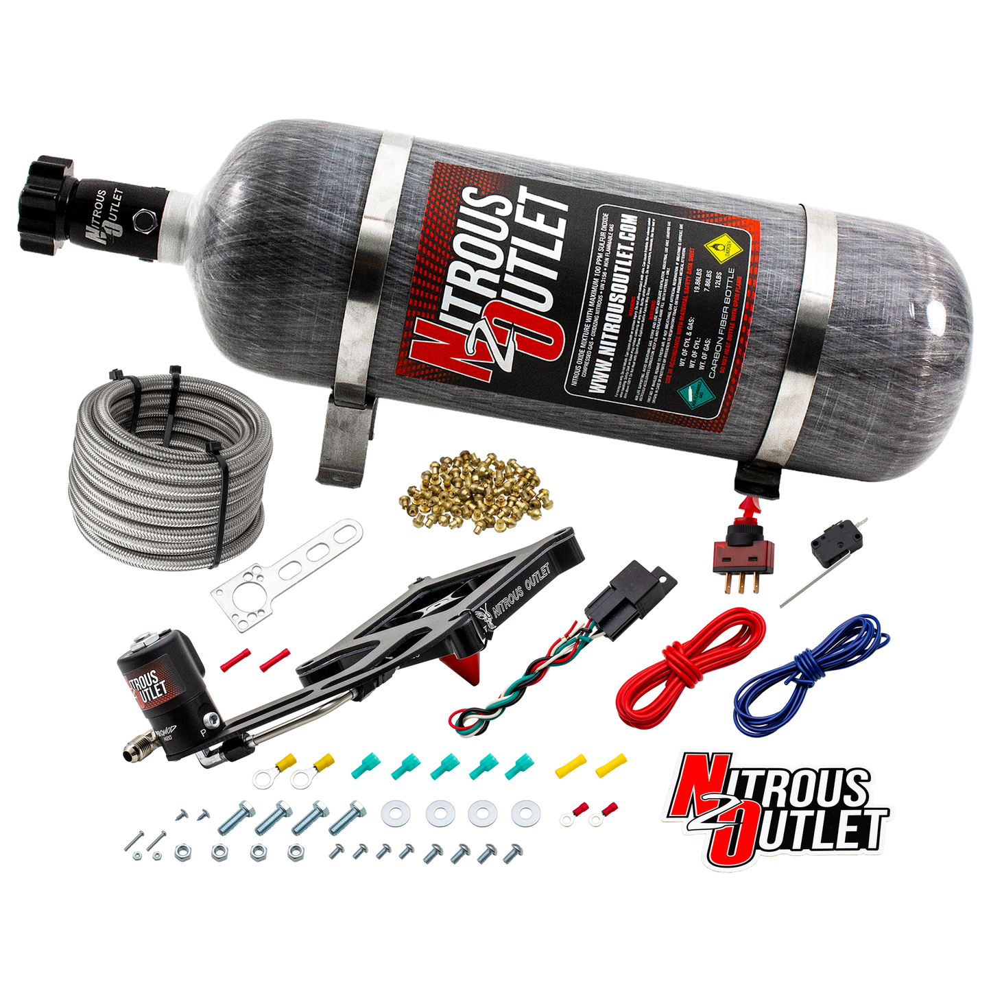Stinger 2 Standard Dry 4150 Boomerang Nitrous Plate System