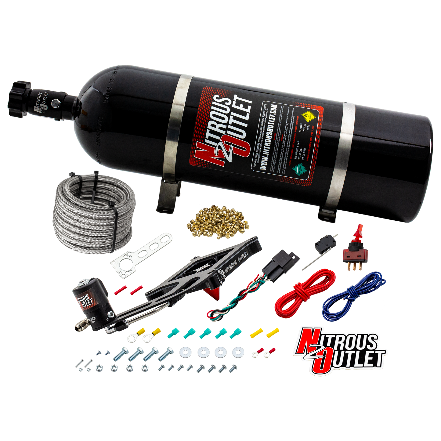 Stinger 2 Standard Dry 4150 Boomerang Nitrous Plate System
