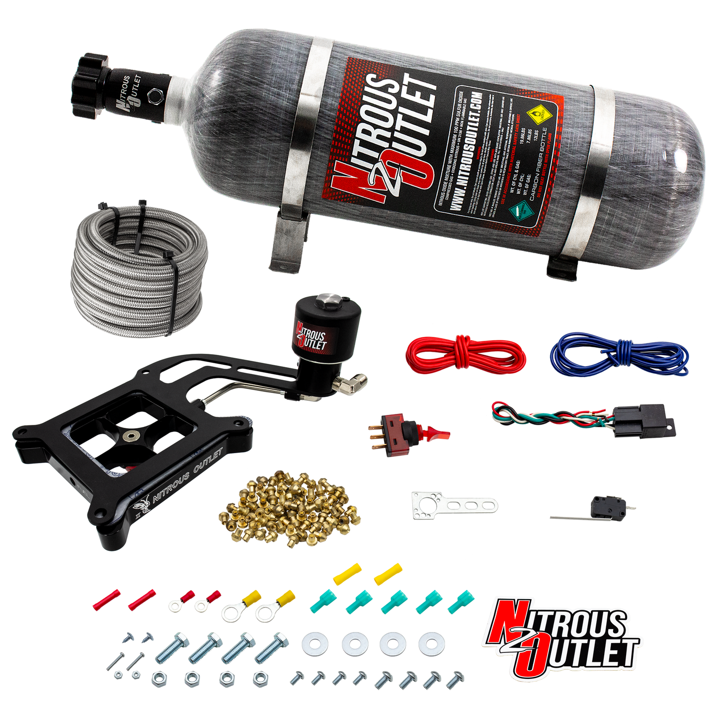 Stinger 2 Race Dry 4150 Boomerang Nitrous Plate System