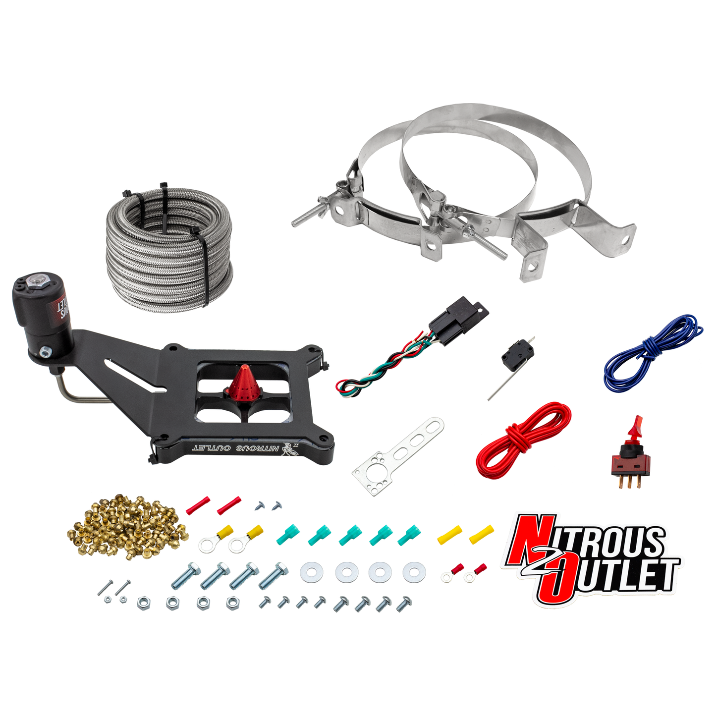 Stinger 4 Standard Dry 4150 Deep Break Nitrous Plate System