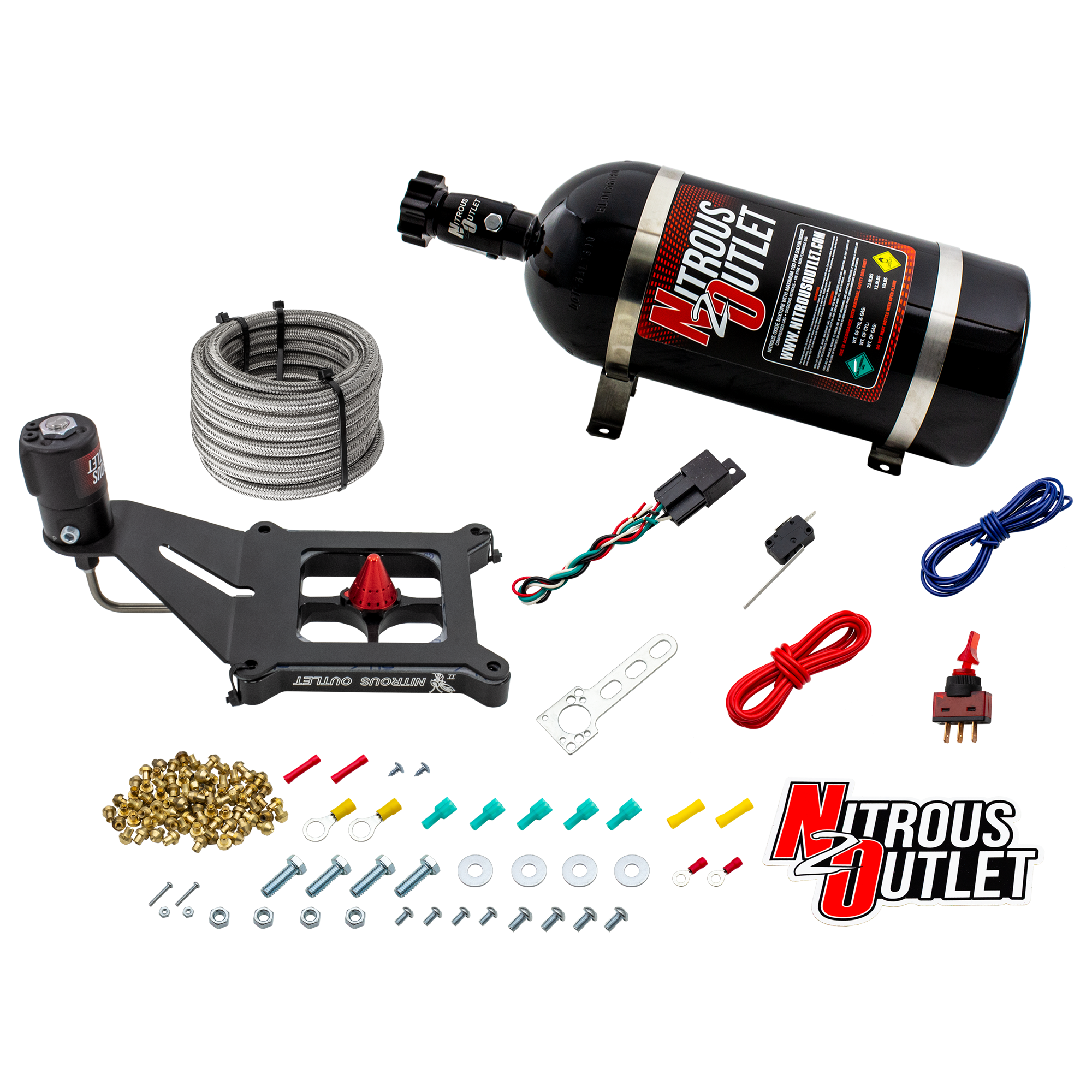 Stinger 4 Standard Dry 4150 Deep Break Nitrous Plate System