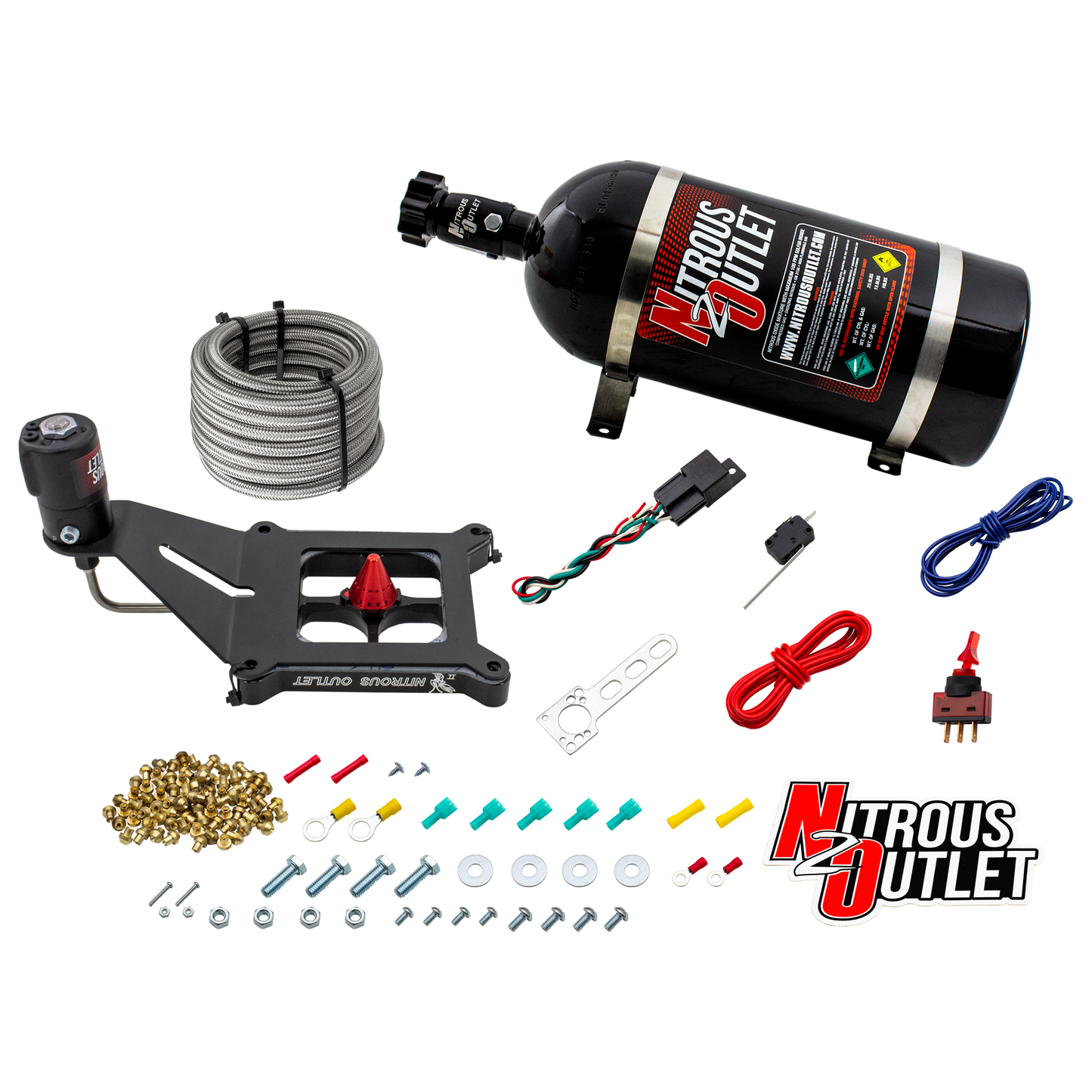 Stinger 4 Standard Dry 4150 Deep Break Nitrous Plate System