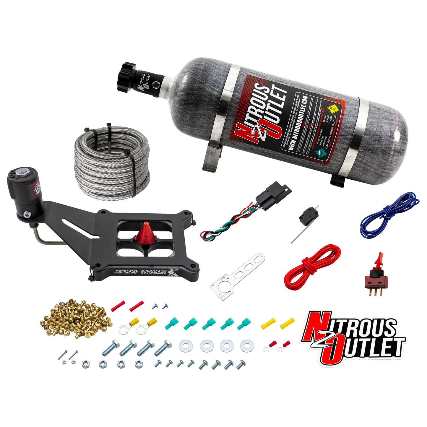 Stinger 4 Standard Dry 4150 Deep Break Nitrous Plate System