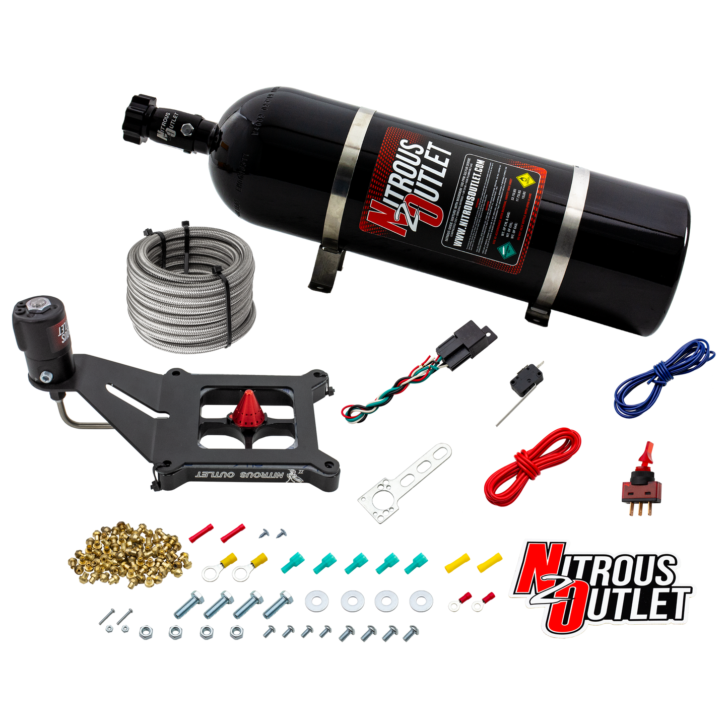 Stinger 4 Standard Dry 4150 Deep Break Nitrous Plate System