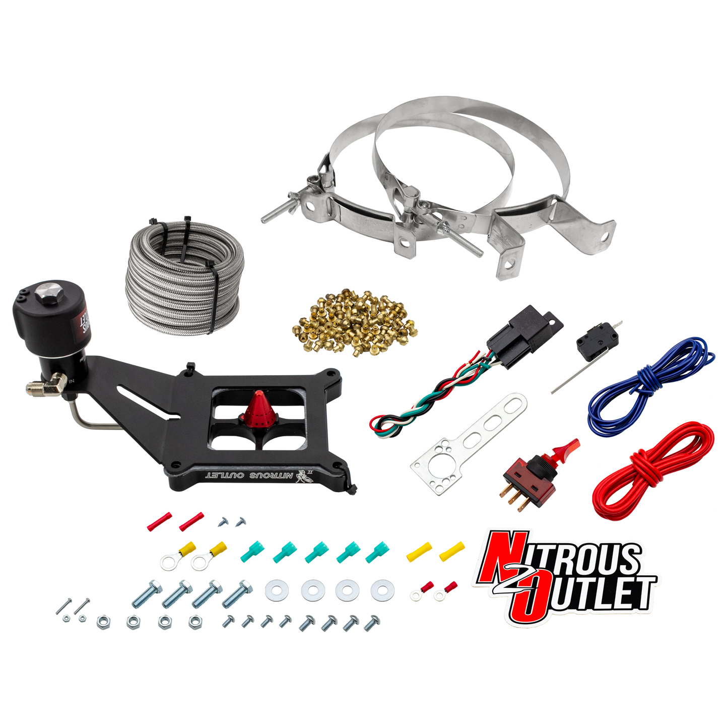 Stinger 2 Race Dry 4150 Deep Break Nitrous Plate System