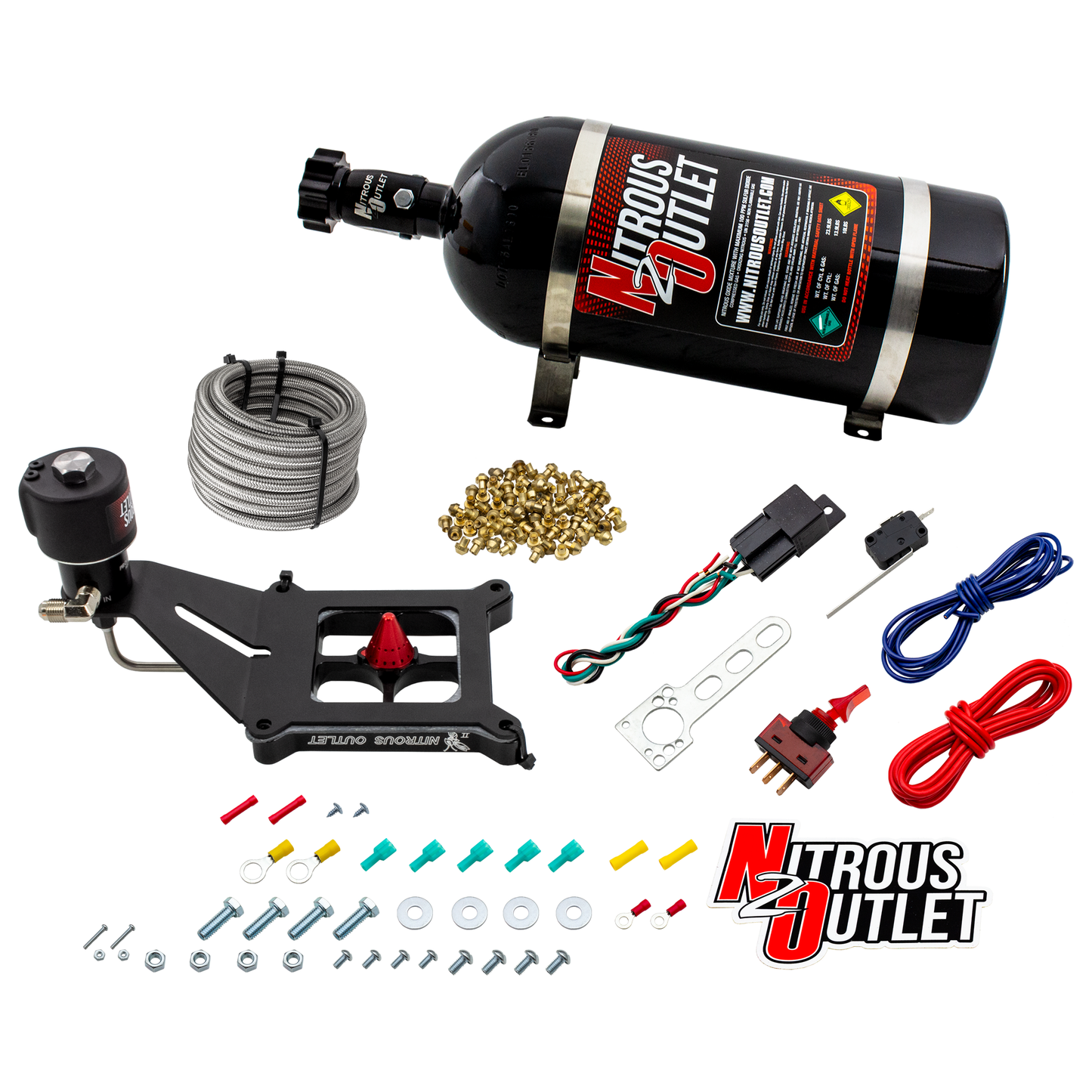 Stinger 2 Race Dry 4150 Deep Break Nitrous Plate System