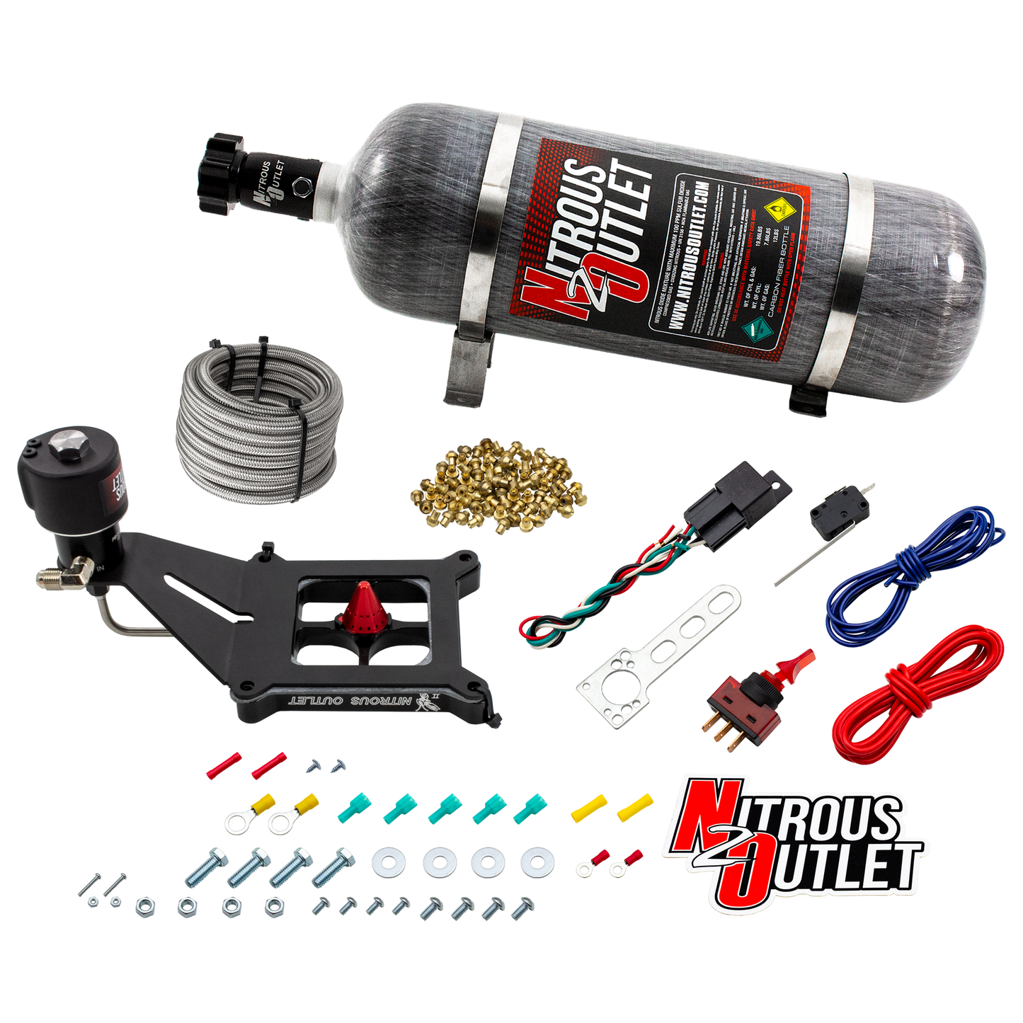 Stinger 2 Race Dry 4150 Deep Break Nitrous Plate System