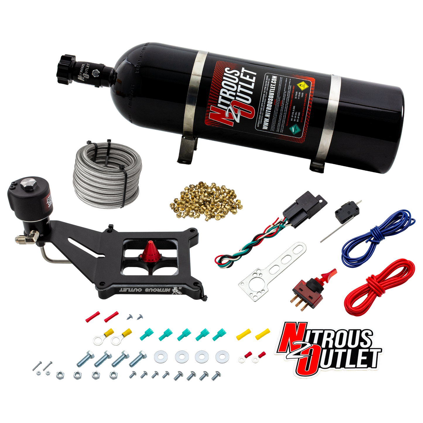 Stinger 2 Race Dry 4150 Deep Break Nitrous Plate System