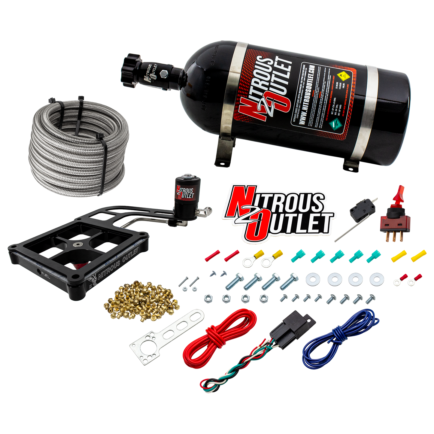 Stinger 2 Standard Dry 4500 Boomerang Nitrous Plate System