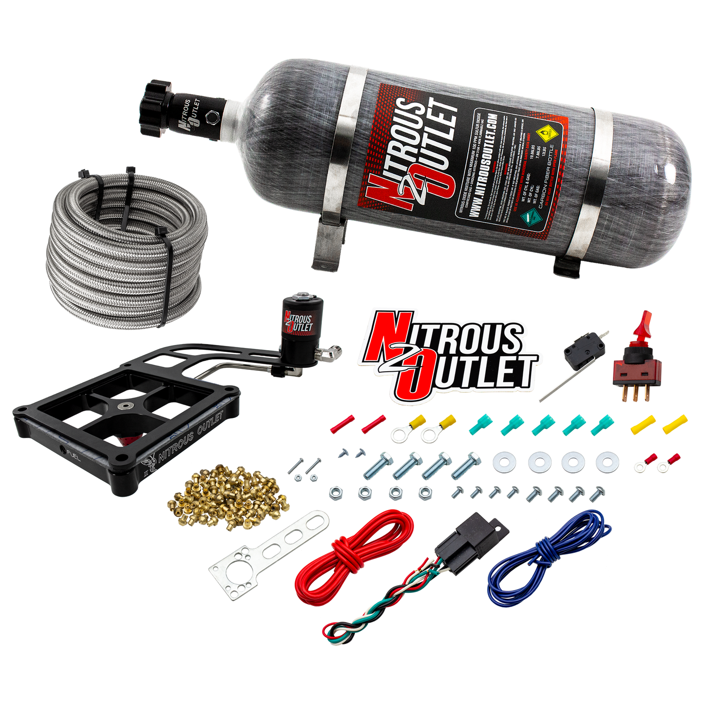 Stinger 2 Standard Dry 4500 Boomerang Nitrous Plate System