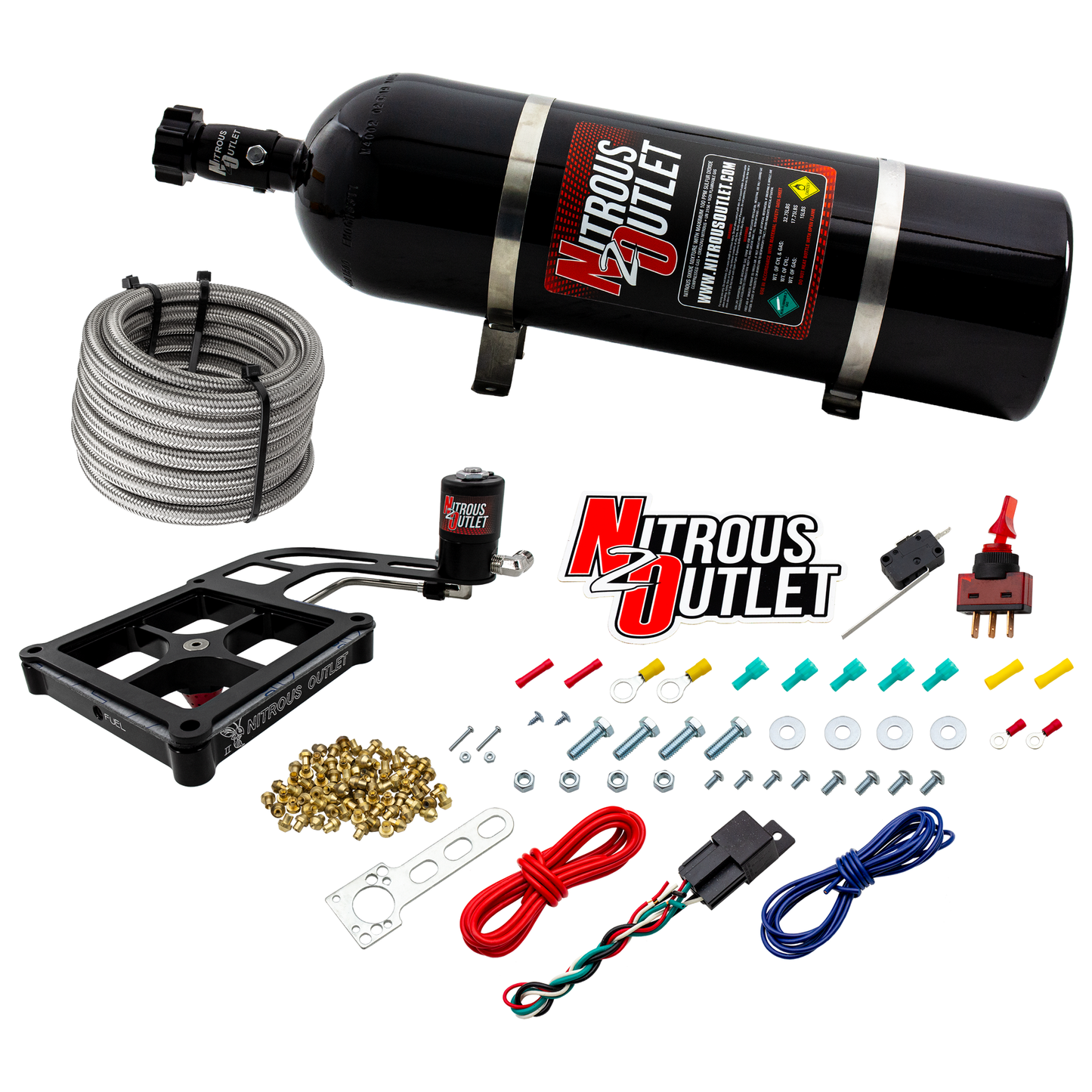 Stinger 2 Standard Dry 4500 Boomerang Nitrous Plate System