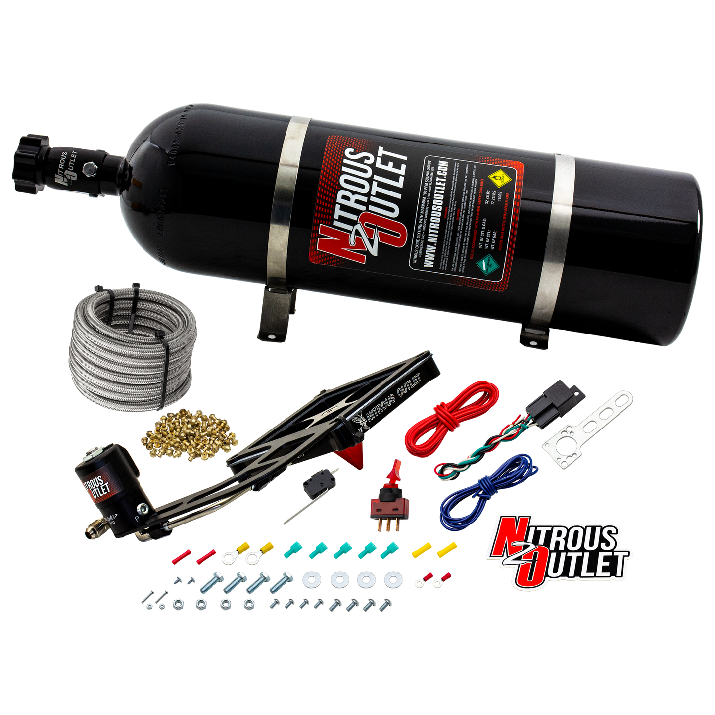 Stinger 4 Standard Dry 4500 Boomerang Nitrous Plate System