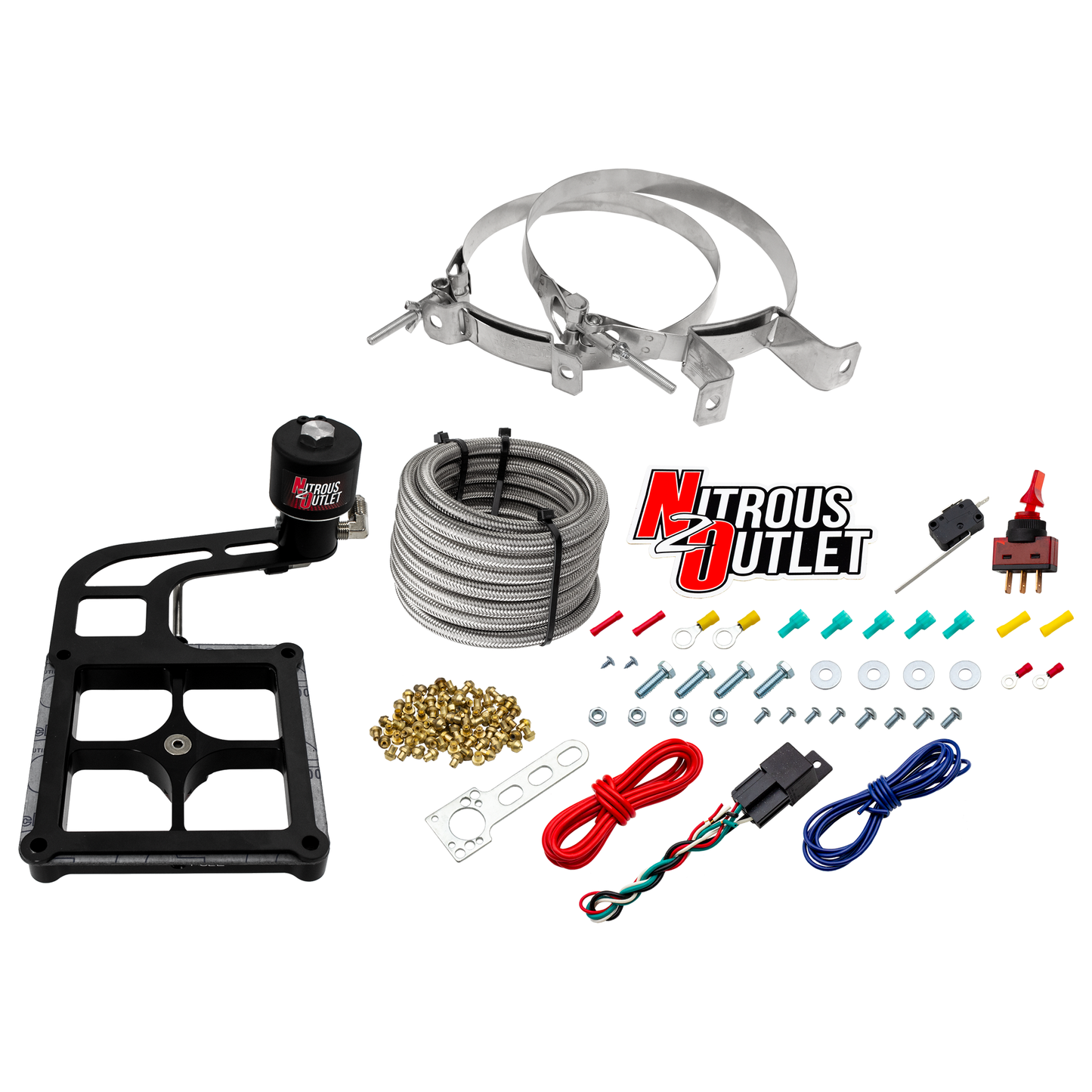 Stinger 2 Race Dry 4500 Boomerang Nitrous Plate System