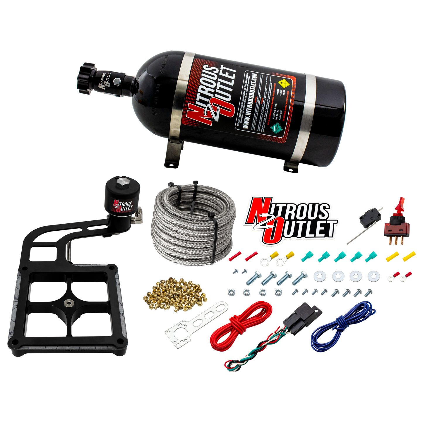 Stinger 2 Race Dry 4500 Boomerang Nitrous Plate System