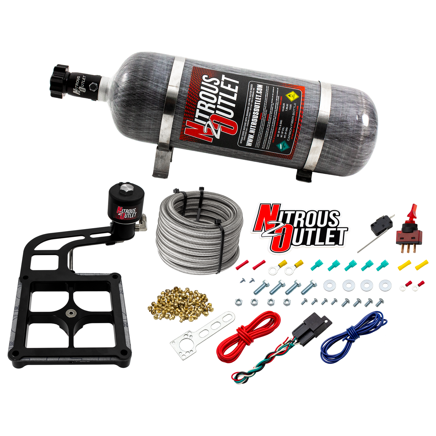 Stinger 2 Race Dry 4500 Boomerang Nitrous Plate System