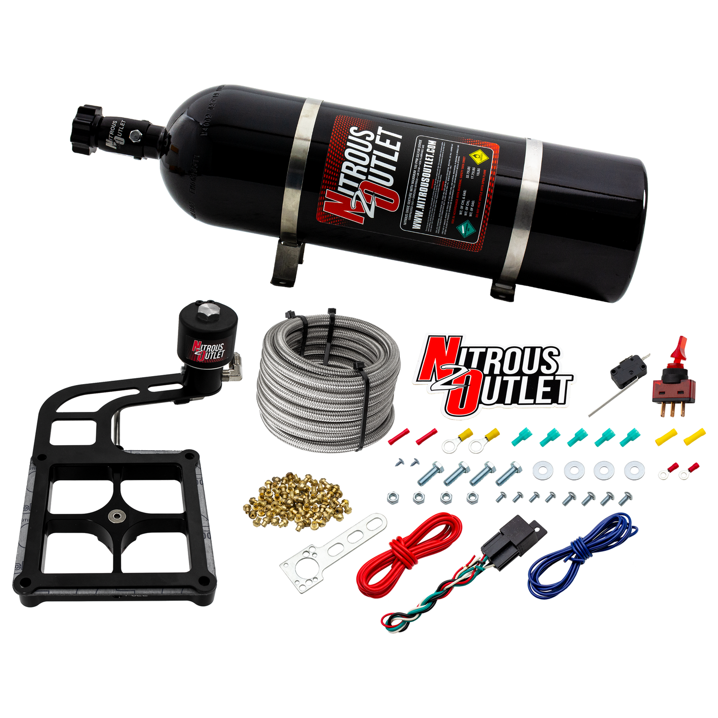 Stinger 2 Race Dry 4500 Boomerang Nitrous Plate System