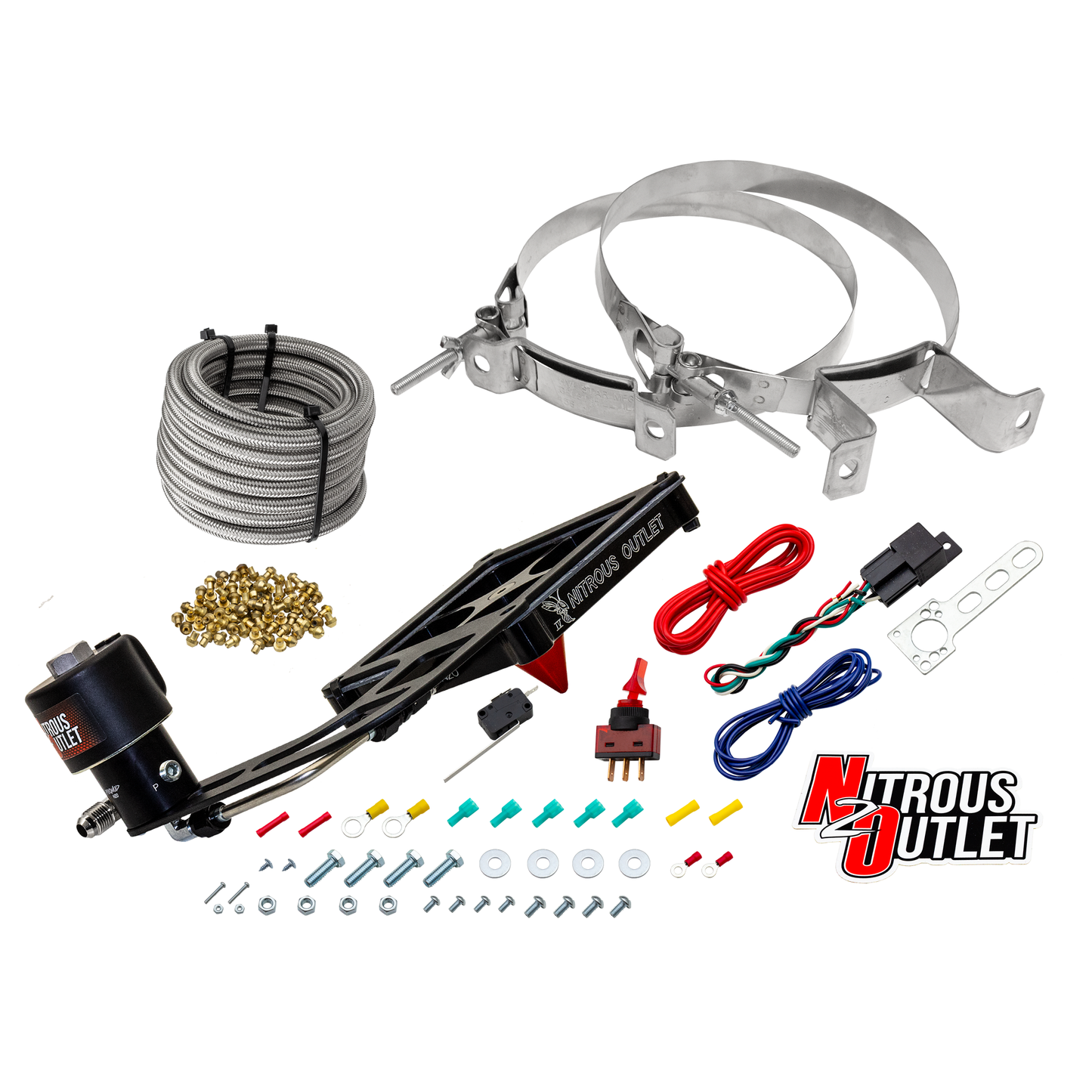 Stinger 4 Race Dry 4500 Boomerang Nitrous Plate System