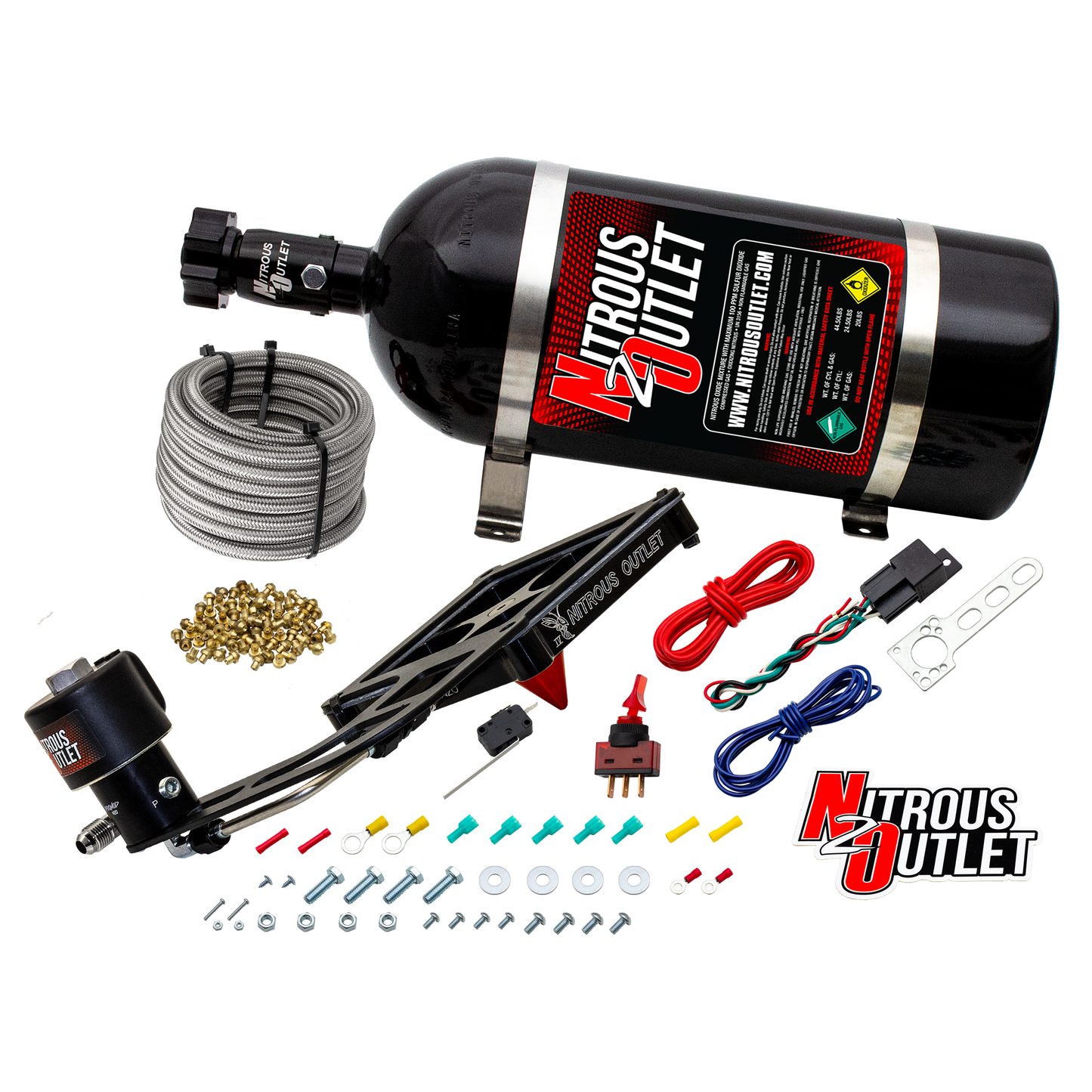 Stinger 4 Race Dry 4500 Boomerang Nitrous Plate System