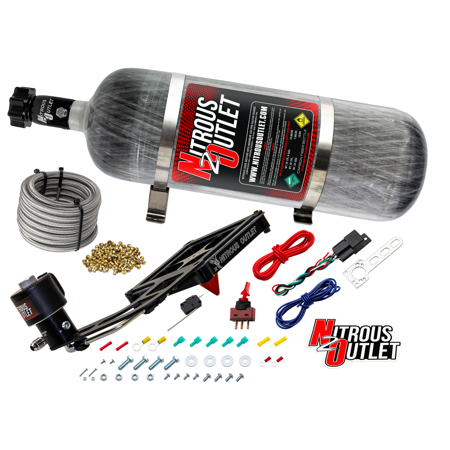 Stinger 4 Race Dry 4500 Boomerang Nitrous Plate System