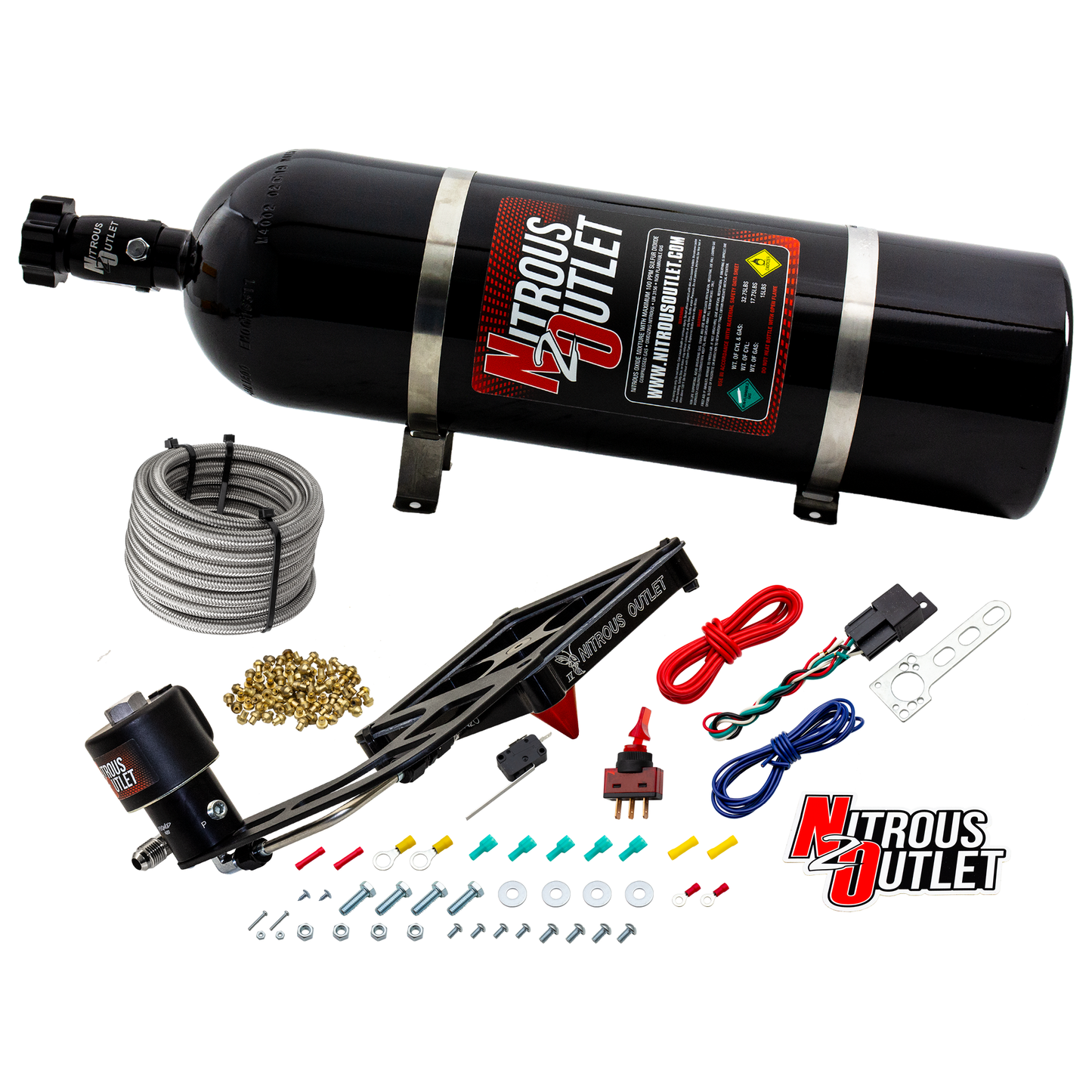 Stinger 4 Race Dry 4500 Boomerang Nitrous Plate System