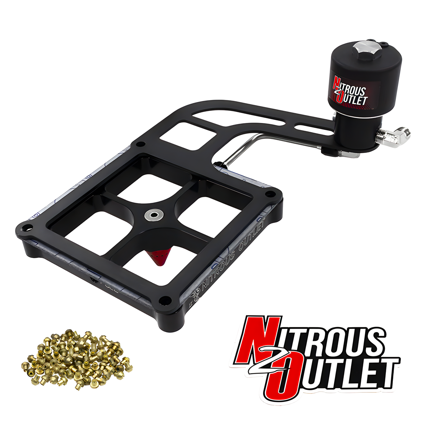 Stinger 2 Race Dry 4500 Solenoid Forward Nitrous Plate Conversion