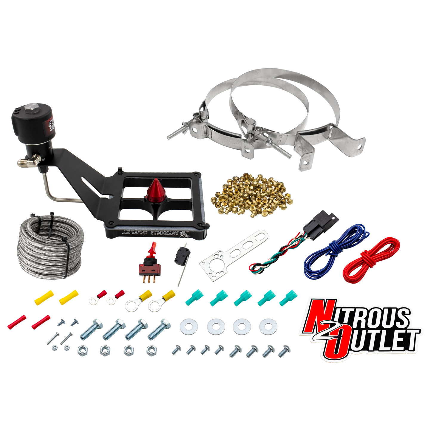 Stinger 4 Race Dry 4500 Deep Break Nitrous Plate System