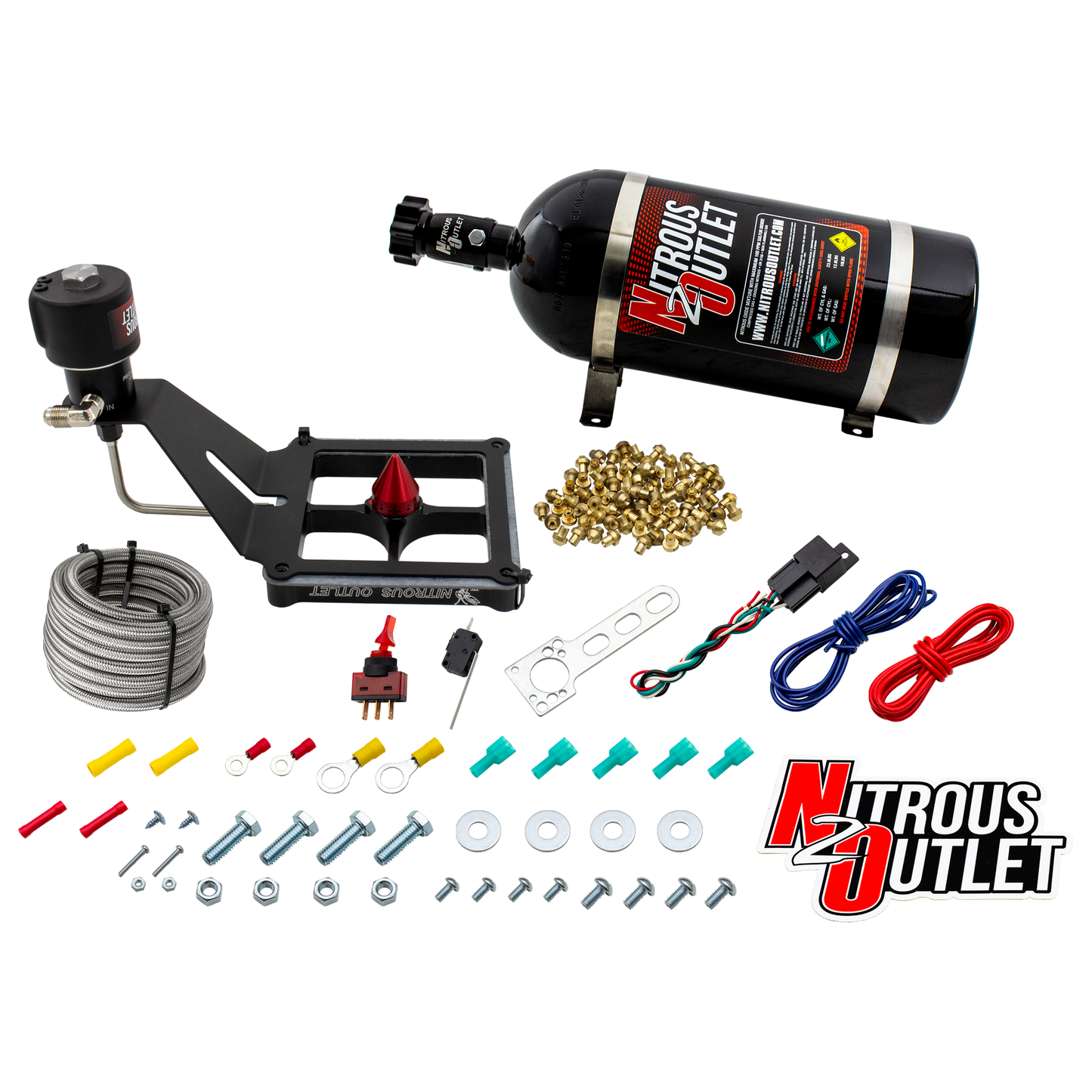 Stinger 4 Race Dry 4500 Deep Break Nitrous Plate System