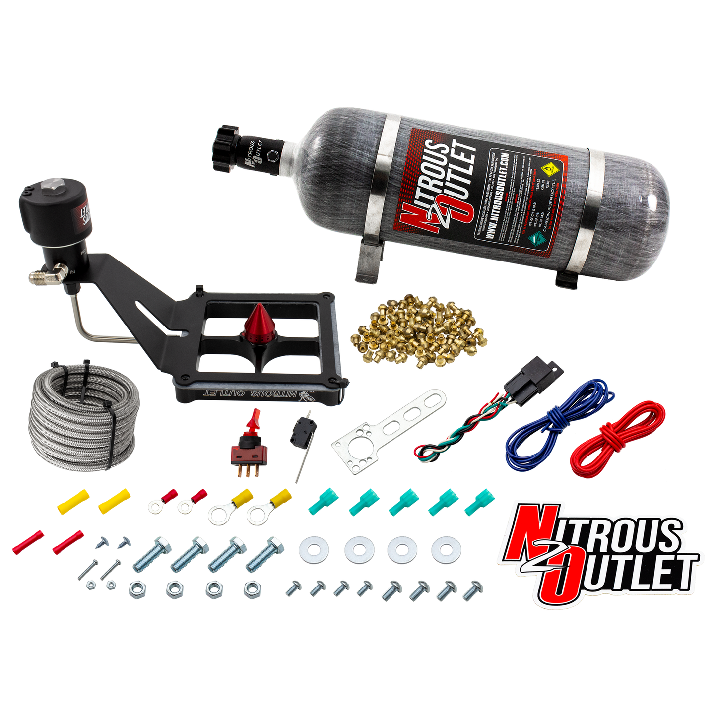 Stinger 4 Race Dry 4500 Deep Break Nitrous Plate System