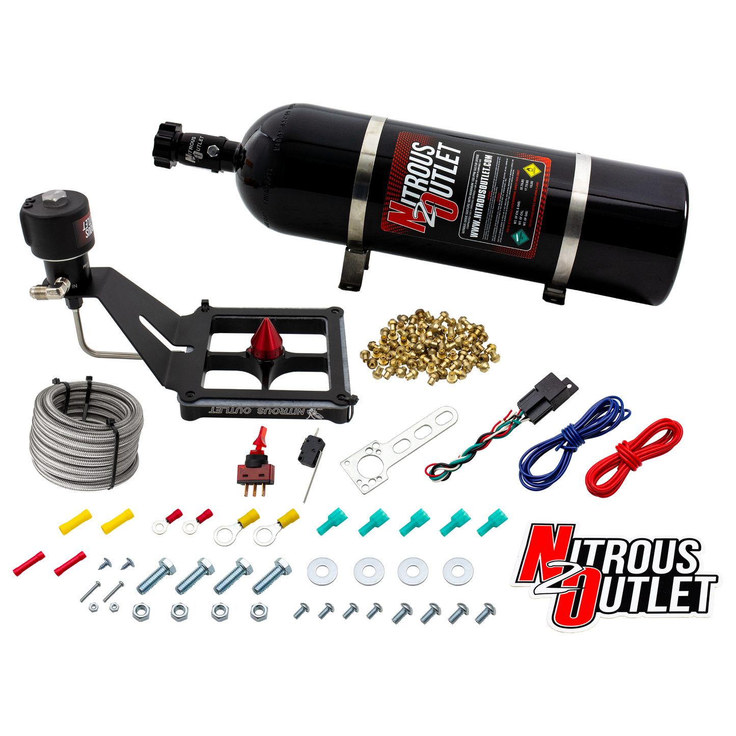 Stinger 4 Race Dry 4500 Deep Break Nitrous Plate System