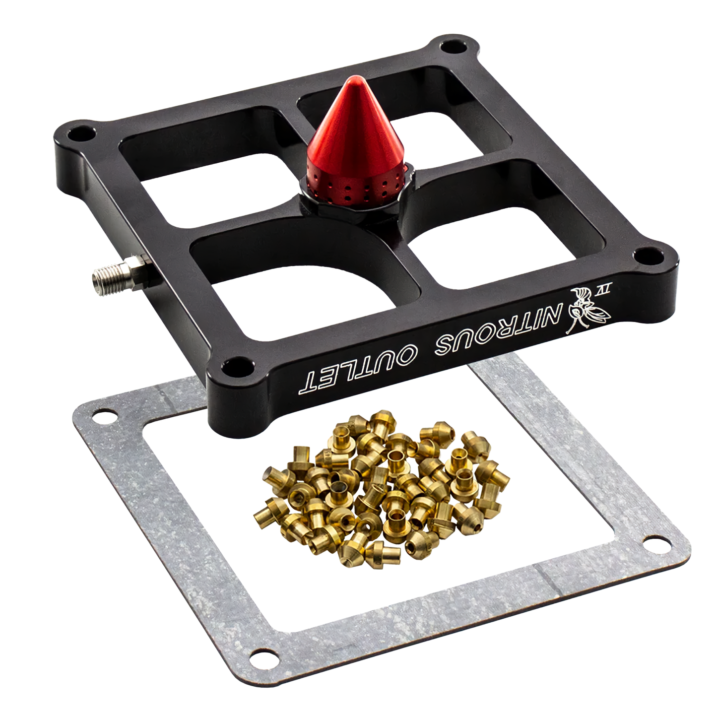 Stinger 4 Race Dry 4500 Deep Break Solenoid Forward Nitrous Plate Conversion