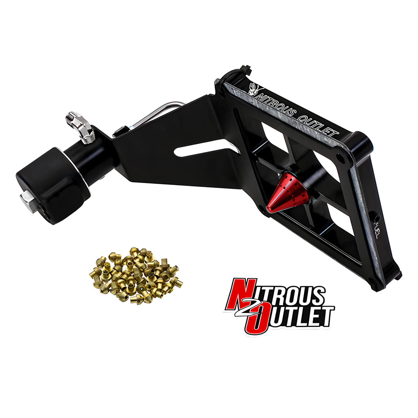 Stinger 2 Race Dry 4500 Deep Break Solenoid Forward Nitrous Plate Conversion