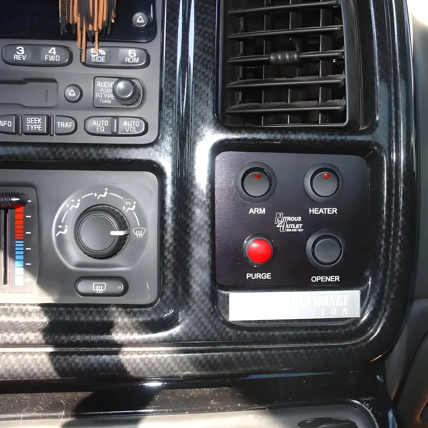 GM 99-06 Truck Right Storage Compartment Switch Panel